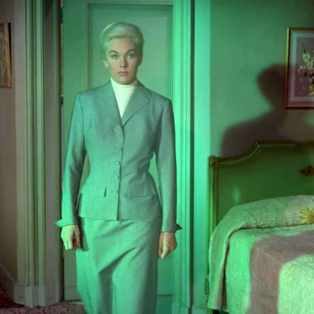 Kim Novak in "La donna che visse due volte" (Vertigo)